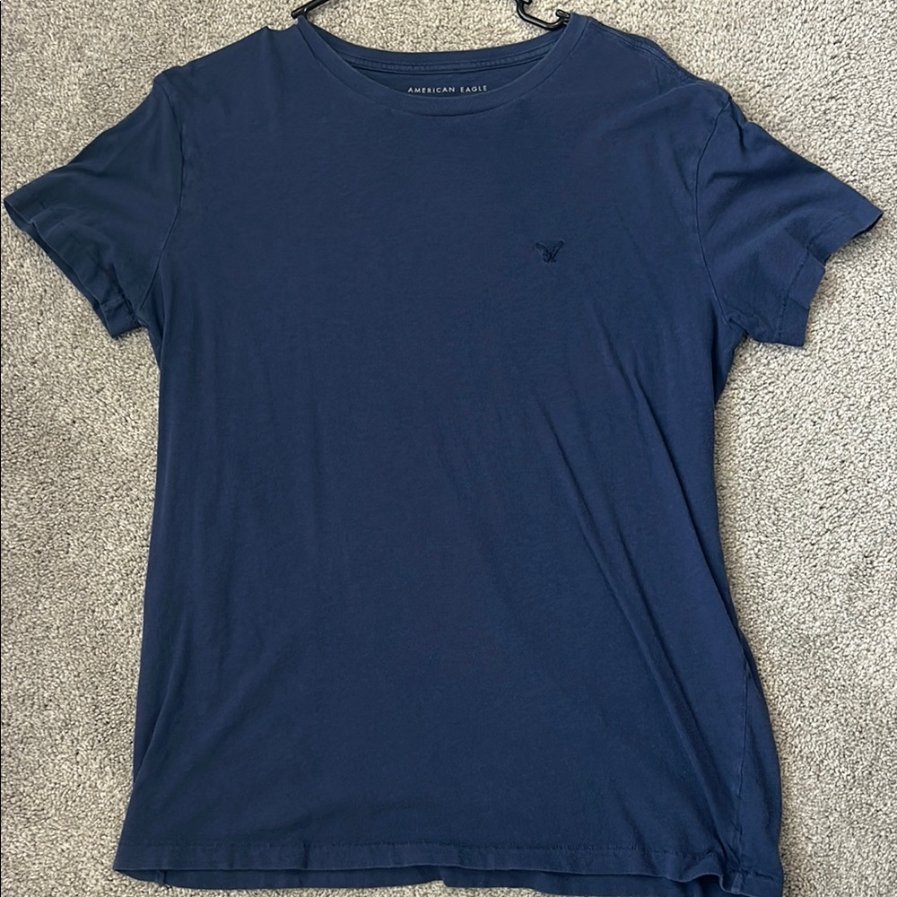 American Eagle Classic Blue Tee